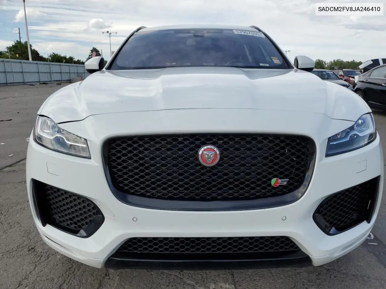 2018 Jaguar F-Pace S VIN: SADCM2FV8JA246410 Lot: 57907555