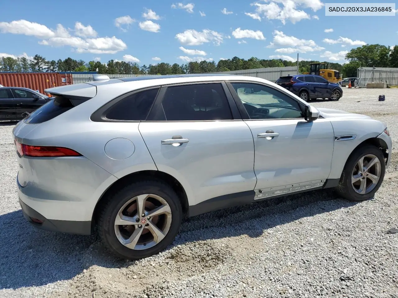2018 Jaguar F-Pace Premium VIN: SADCJ2GX3JA236845 Lot: 58033465