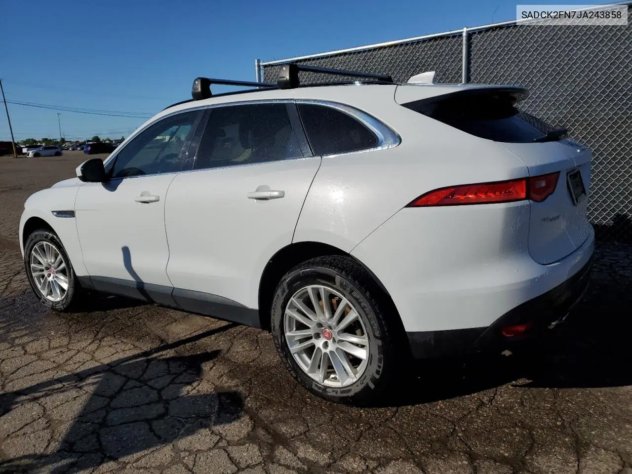2018 Jaguar F-Pace Prestige VIN: SADCK2FN7JA243858 Lot: 58046795