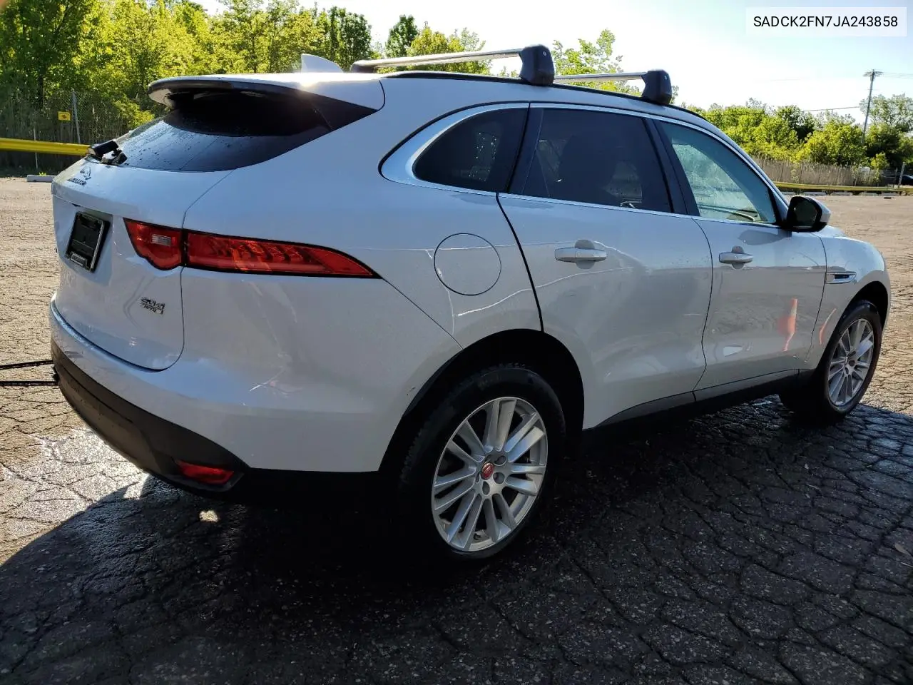 2018 Jaguar F-Pace Prestige VIN: SADCK2FN7JA243858 Lot: 58046795