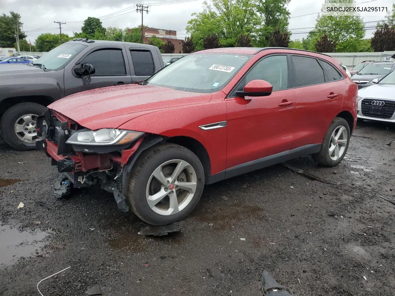 2018 Jaguar F-Pace Premium VIN: SADCJ2FX5JA295171 Lot: 58072755