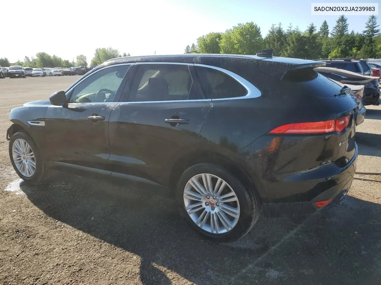 2018 Jaguar F-Pace Portfolio VIN: SADCN2GX2JA239983 Lot: 61506745