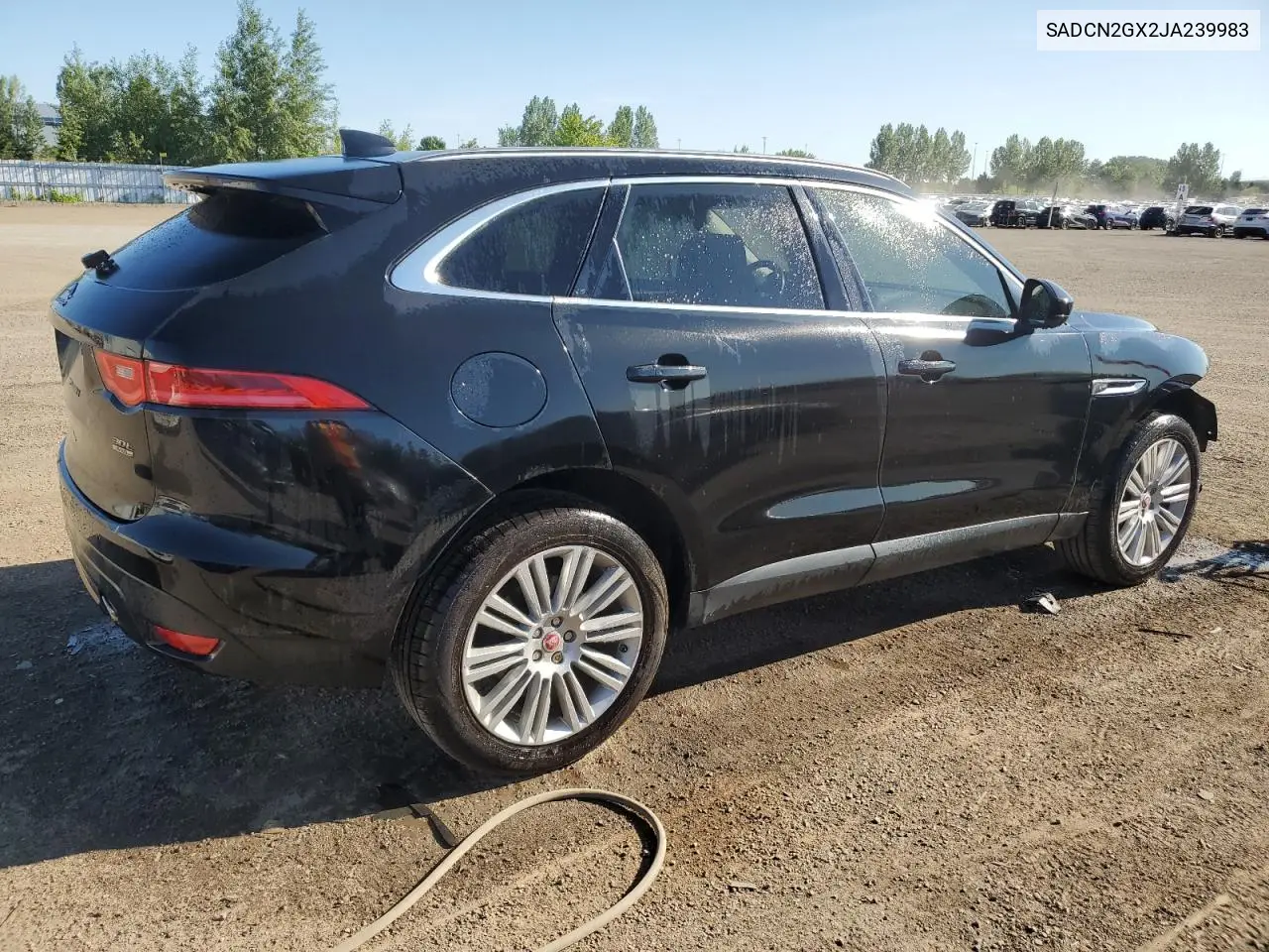 2018 Jaguar F-Pace Portfolio VIN: SADCN2GX2JA239983 Lot: 61506745