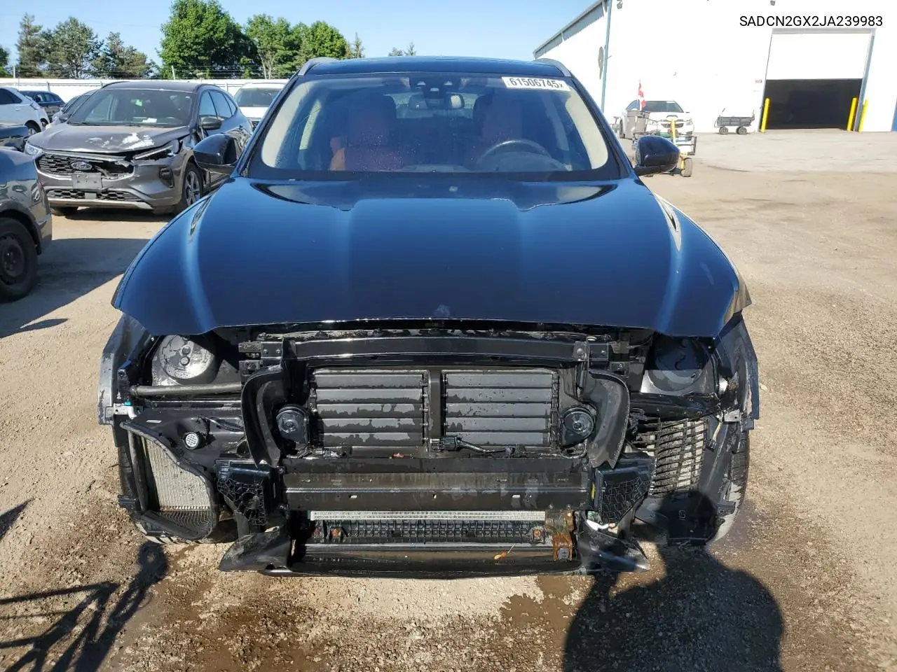2018 Jaguar F-Pace Portfolio VIN: SADCN2GX2JA239983 Lot: 61506745