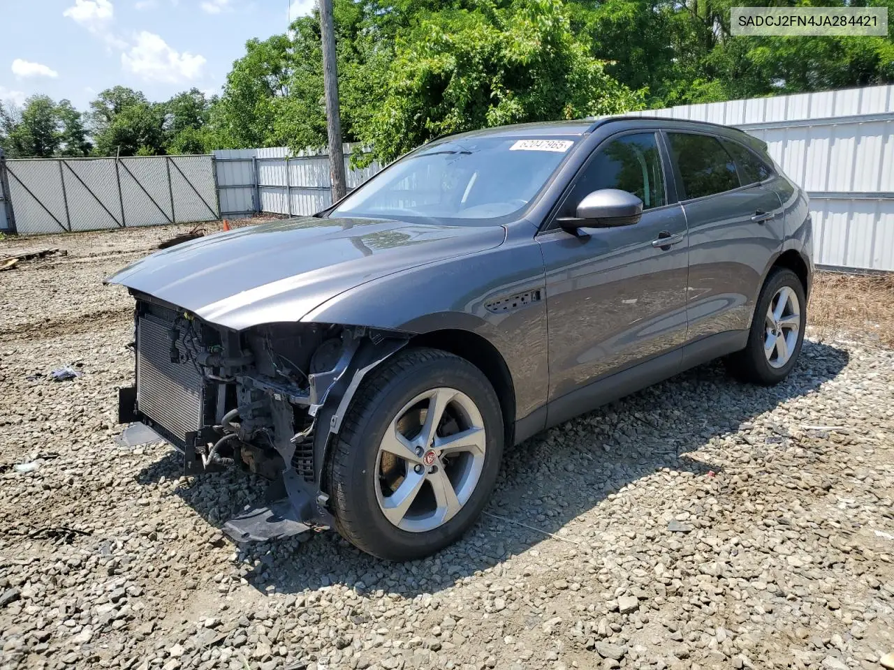 2018 Jaguar F-Pace Premium VIN: SADCJ2FN4JA284421 Lot: 62047965