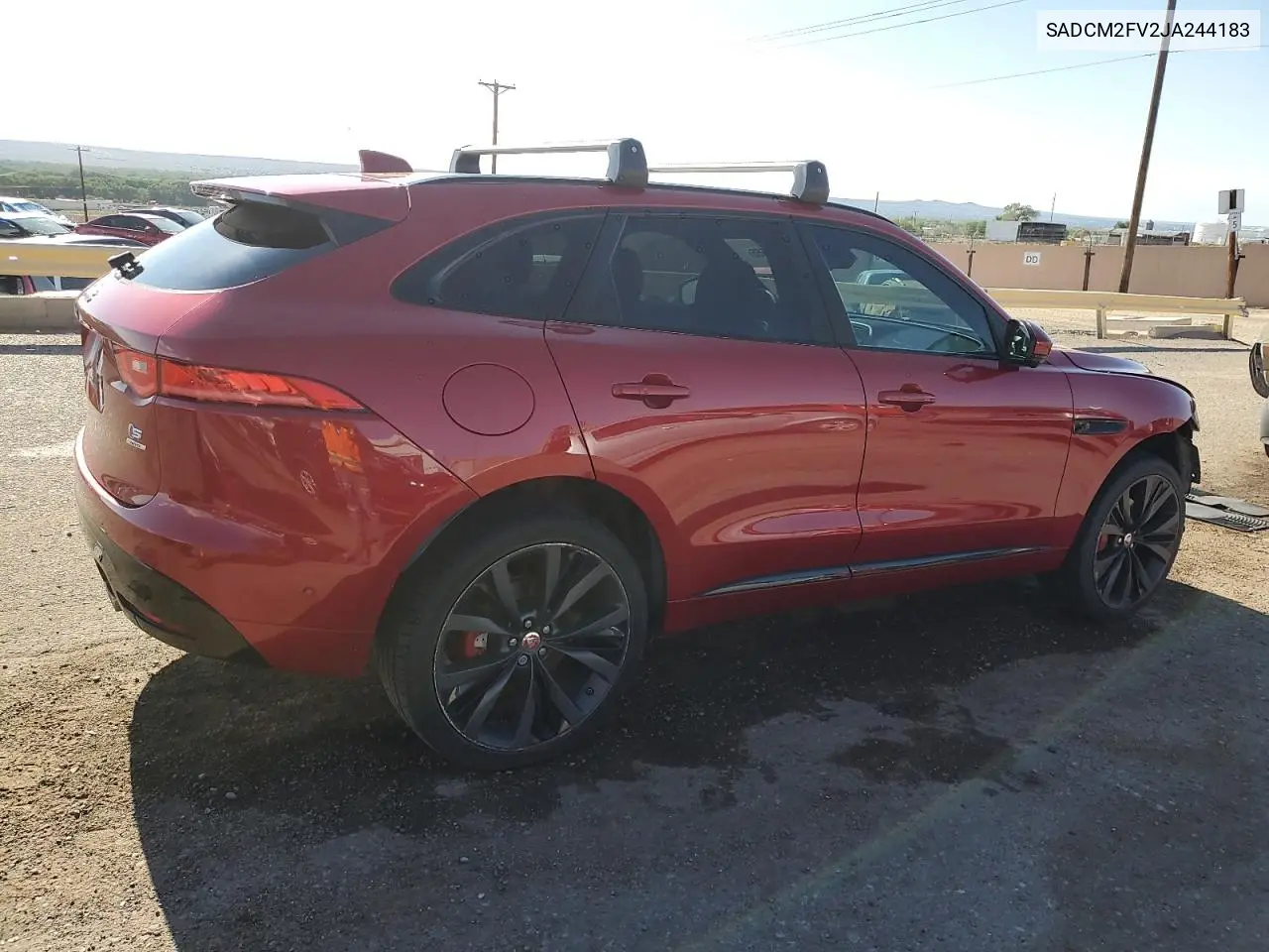 2018 Jaguar F-Pace S VIN: SADCM2FV2JA244183 Lot: 62889565