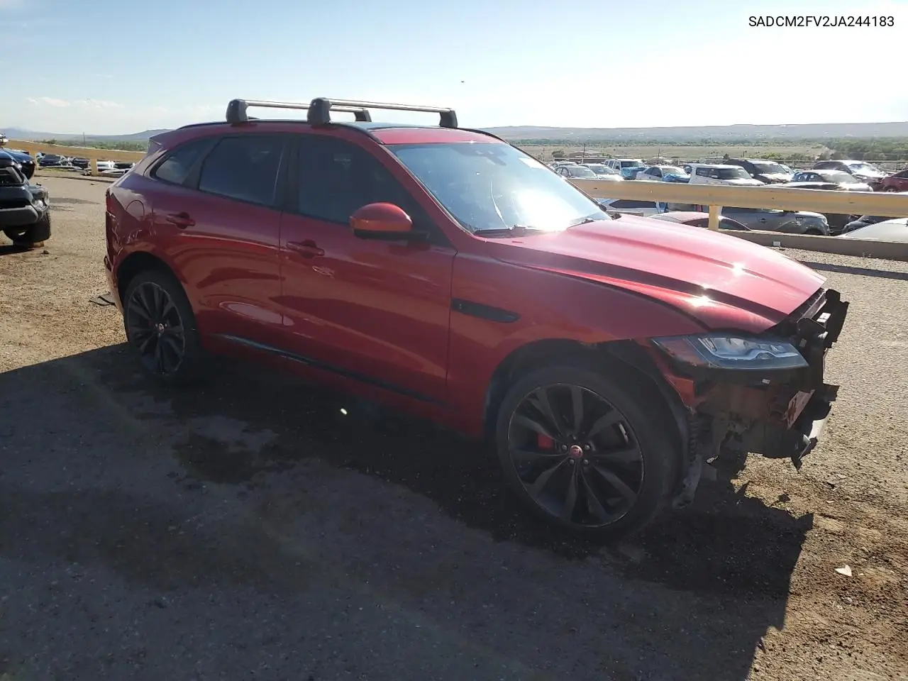 2018 Jaguar F-Pace S VIN: SADCM2FV2JA244183 Lot: 62889565