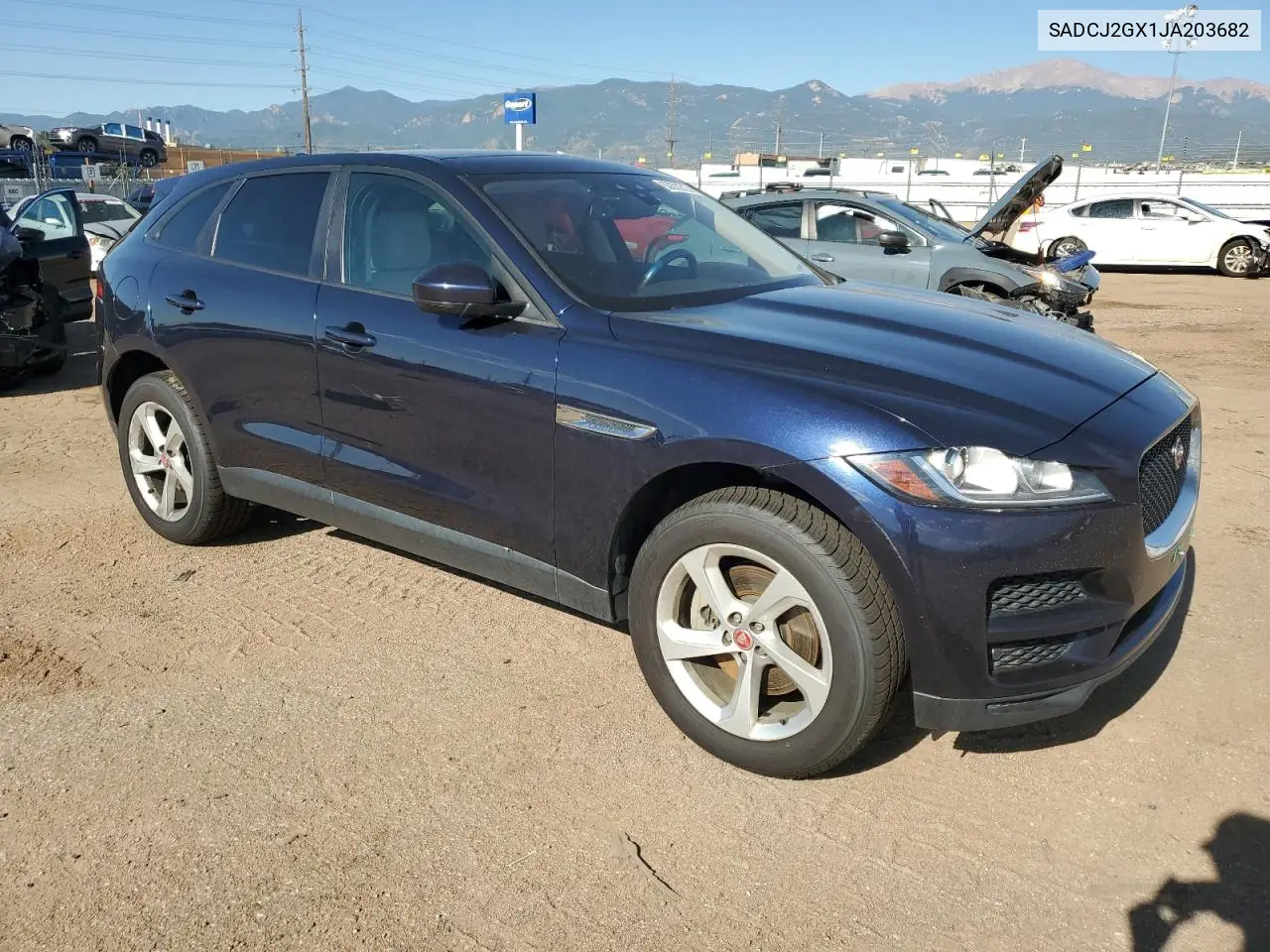 2018 Jaguar F-Pace Premium VIN: SADCJ2GX1JA203682 Lot: 63070315