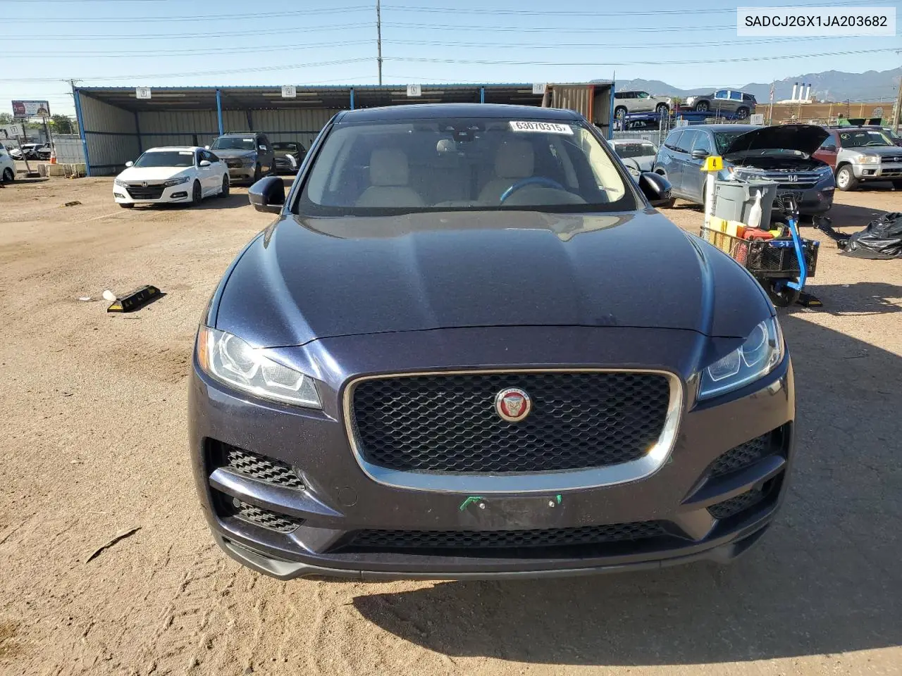 2018 Jaguar F-Pace Premium VIN: SADCJ2GX1JA203682 Lot: 63070315