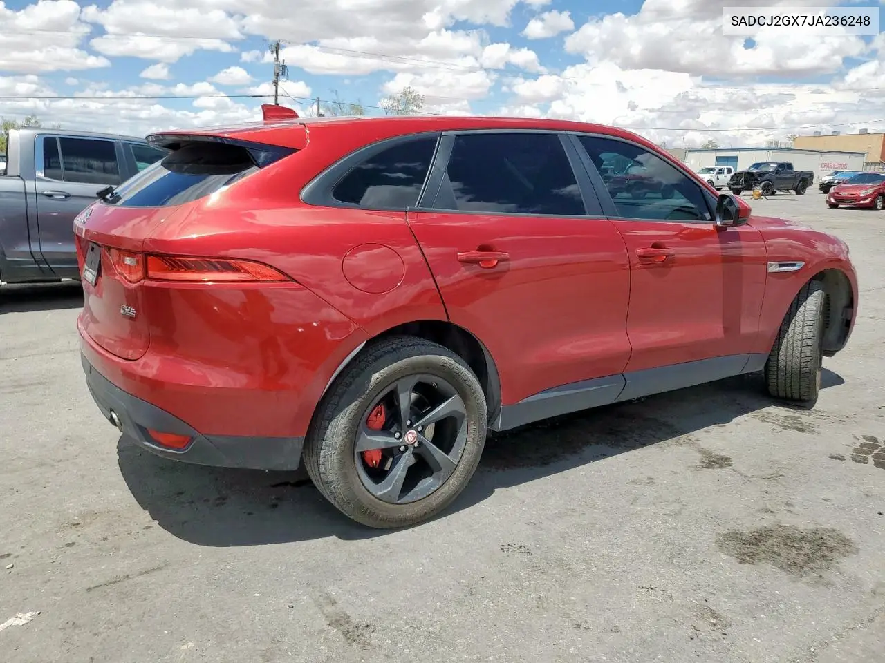 2018 Jaguar F-Pace Premium VIN: SADCJ2GX7JA236248 Lot: 63241395