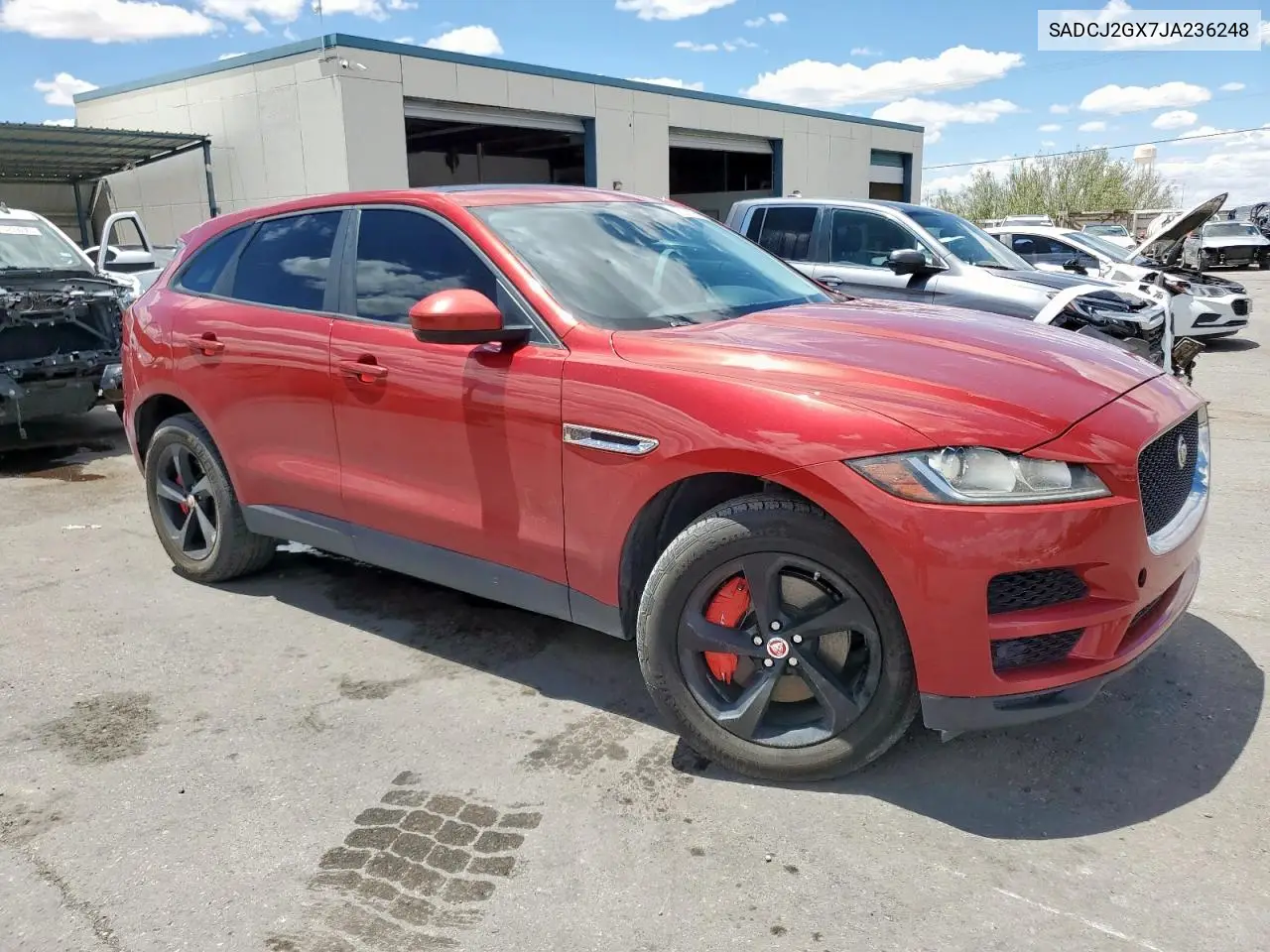 2018 Jaguar F-Pace Premium VIN: SADCJ2GX7JA236248 Lot: 63241395