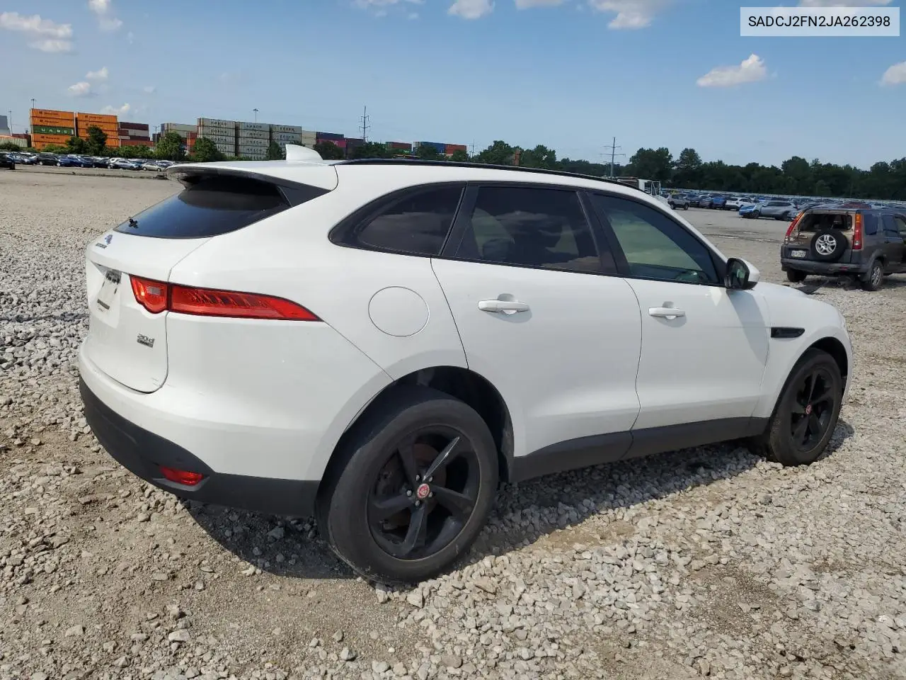 2018 Jaguar F-Pace Premium VIN: SADCJ2FN2JA262398 Lot: 63638575