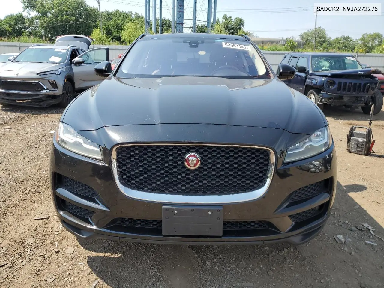 2018 Jaguar F-Pace Prestige VIN: SADCK2FN9JA272276 Lot: 63667445