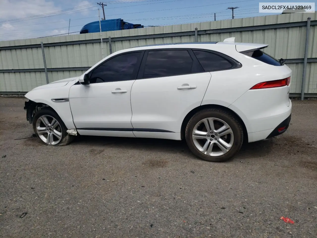 2018 Jaguar F-Pace R - Sport VIN: SADCL2FX4JA323469 Lot: 64080175