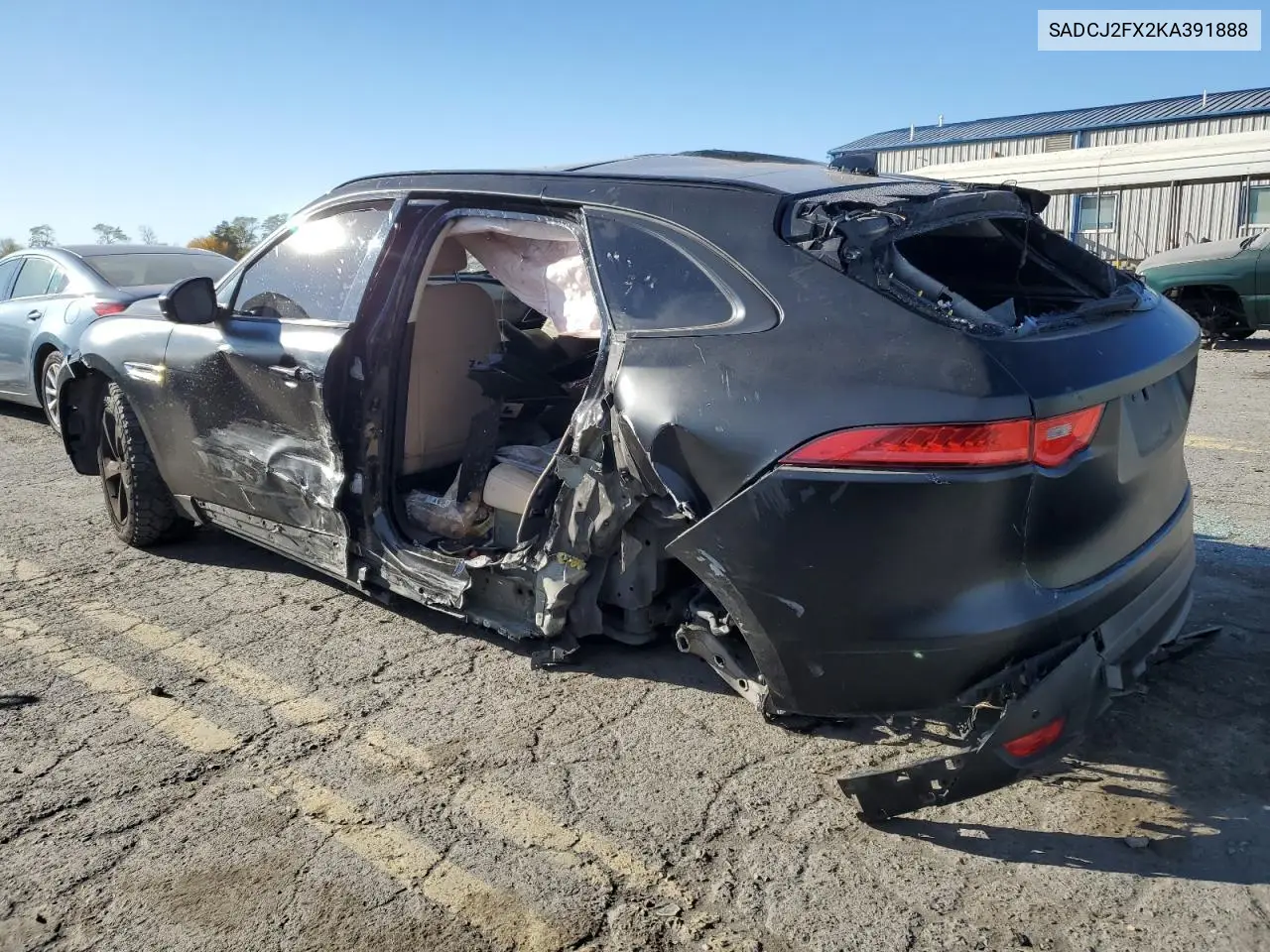 2019 Jaguar F-Pace Premium VIN: SADCJ2FX2KA391888 Lot: 43513515