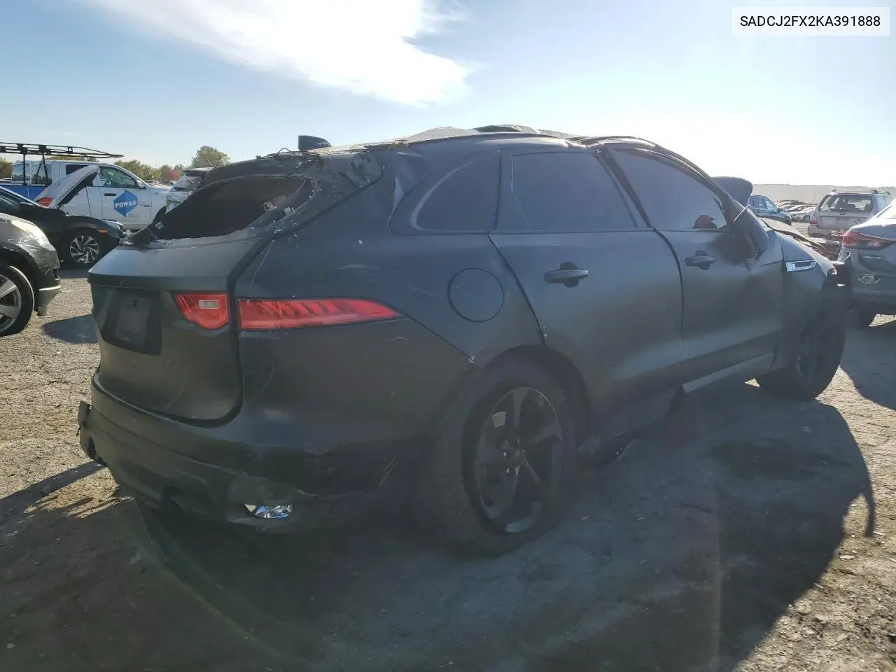 2019 Jaguar F-Pace Premium VIN: SADCJ2FX2KA391888 Lot: 43513515