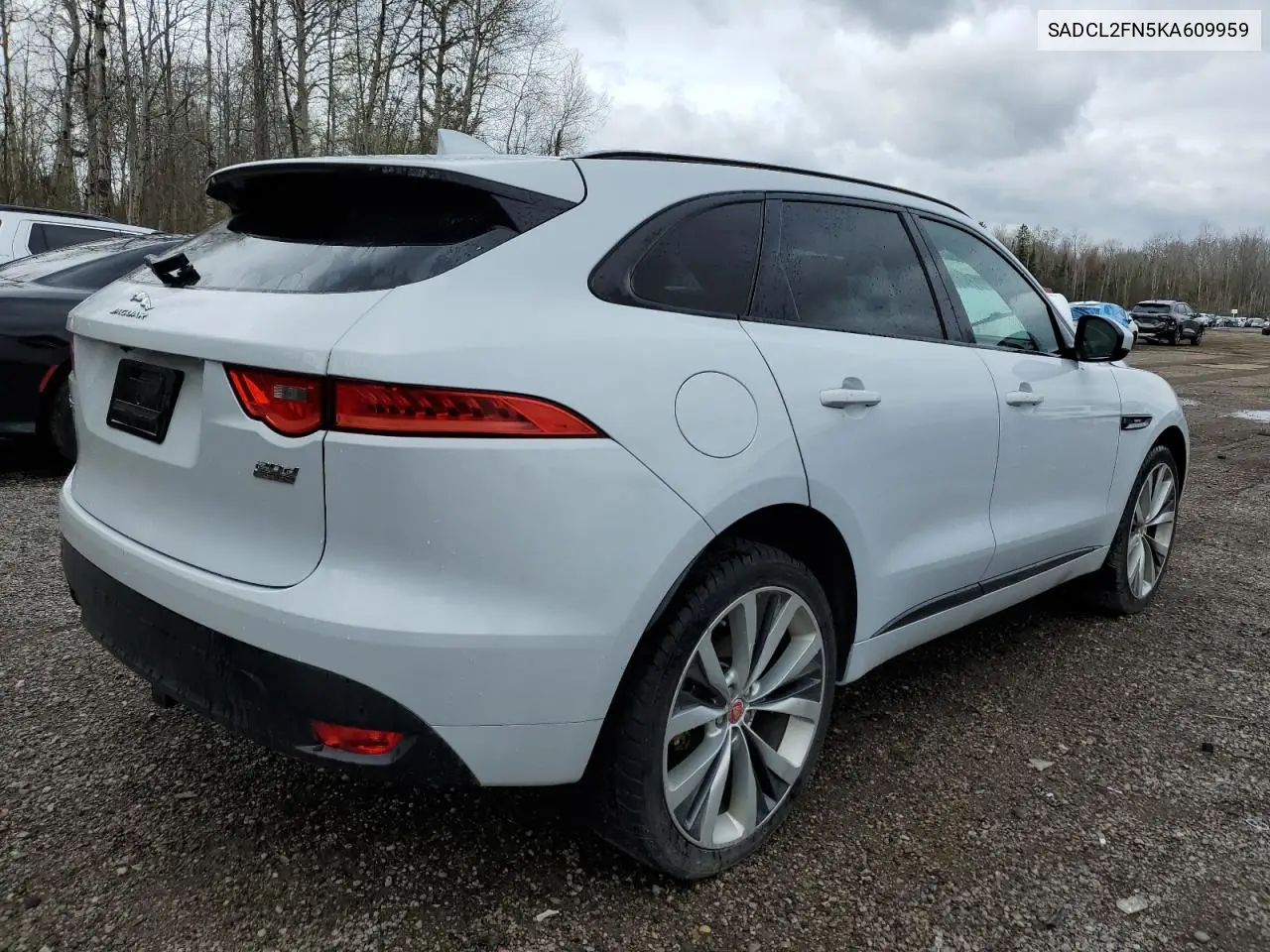 2019 Jaguar F-Pace R - Sport VIN: SADCL2FN5KA609959 Lot: 50394945
