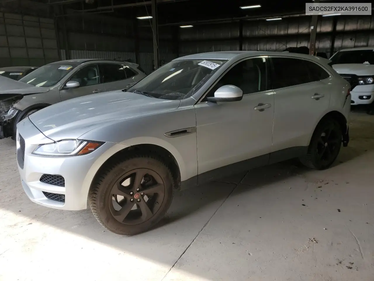 2019 Jaguar F-Pace VIN: SADCS2FX2KA391600 Lot: 50800915