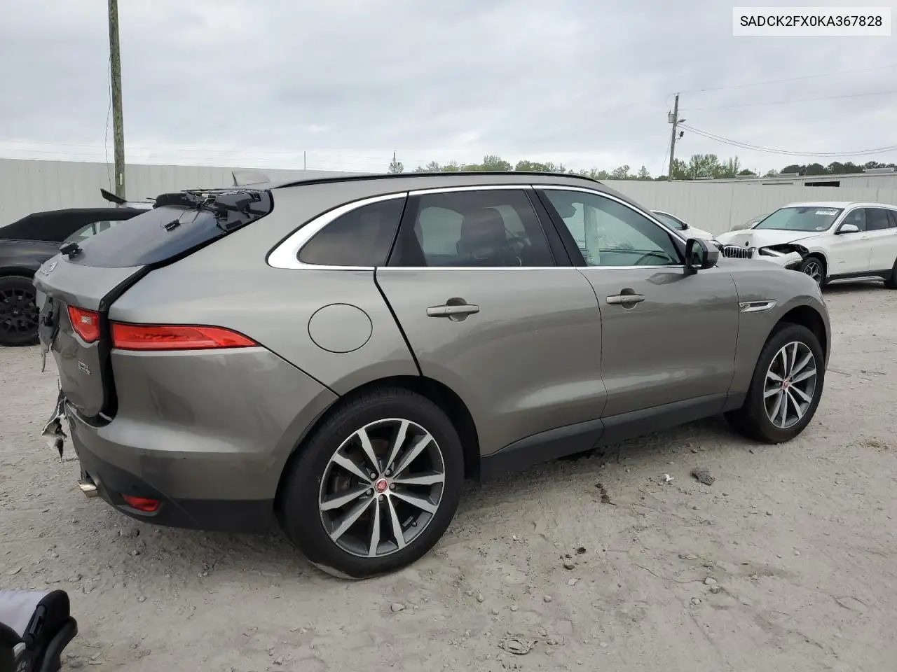 2019 Jaguar F-Pace Prestige VIN: SADCK2FX0KA367828 Lot: 51312585