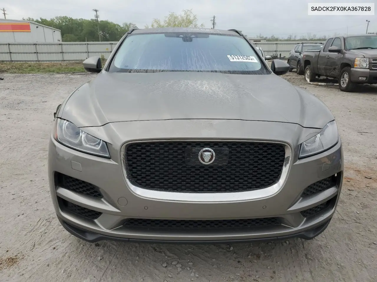 2019 Jaguar F-Pace Prestige VIN: SADCK2FX0KA367828 Lot: 51312585