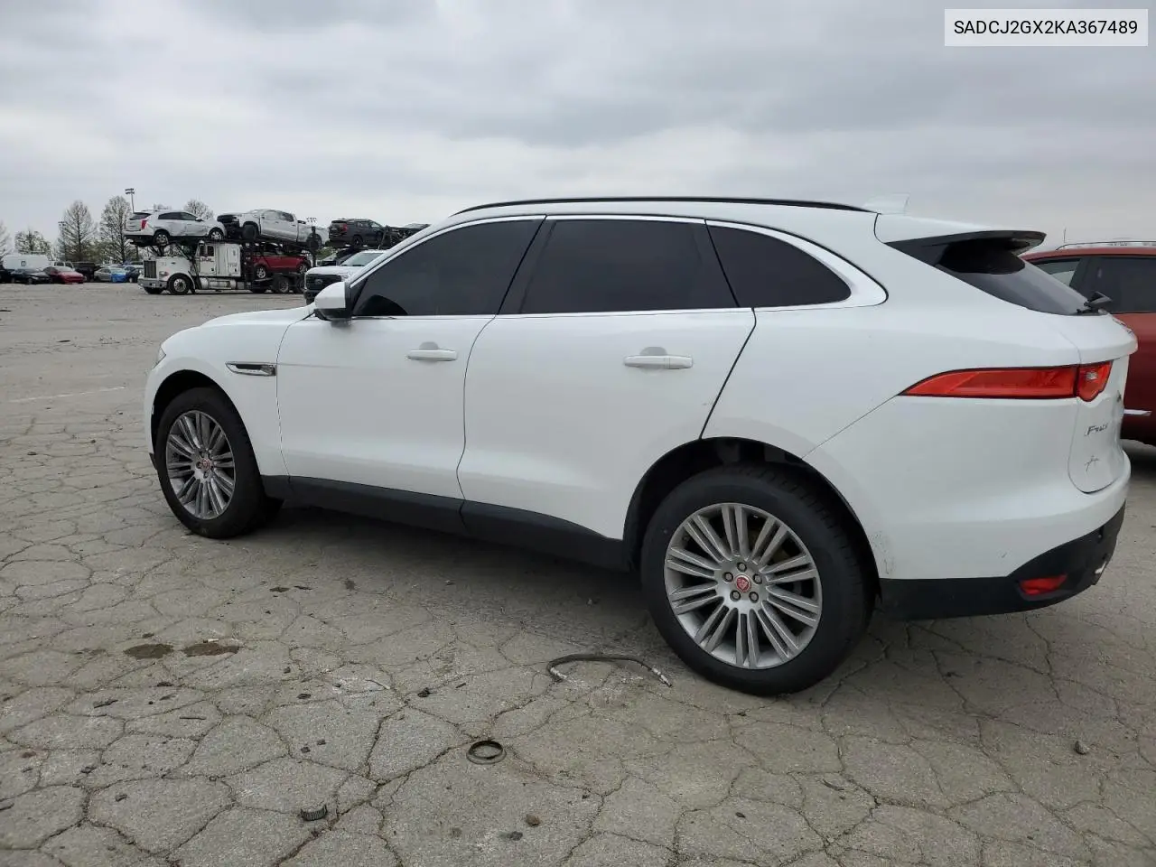 2019 Jaguar F-Pace Premium VIN: SADCJ2GX2KA367489 Lot: 51836315