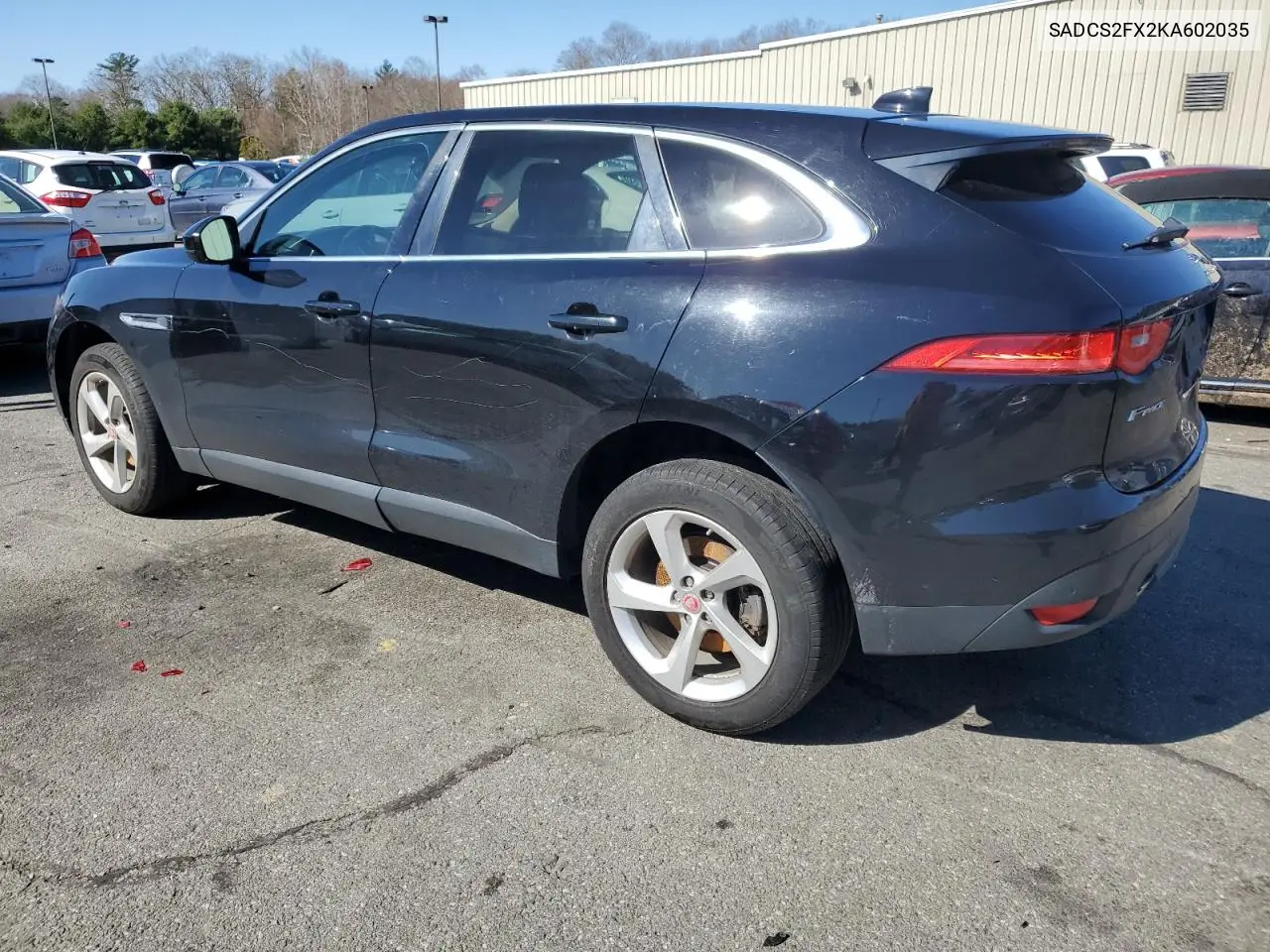 2019 Jaguar F-Pace VIN: SADCS2FX2KA602035 Lot: 52404845
