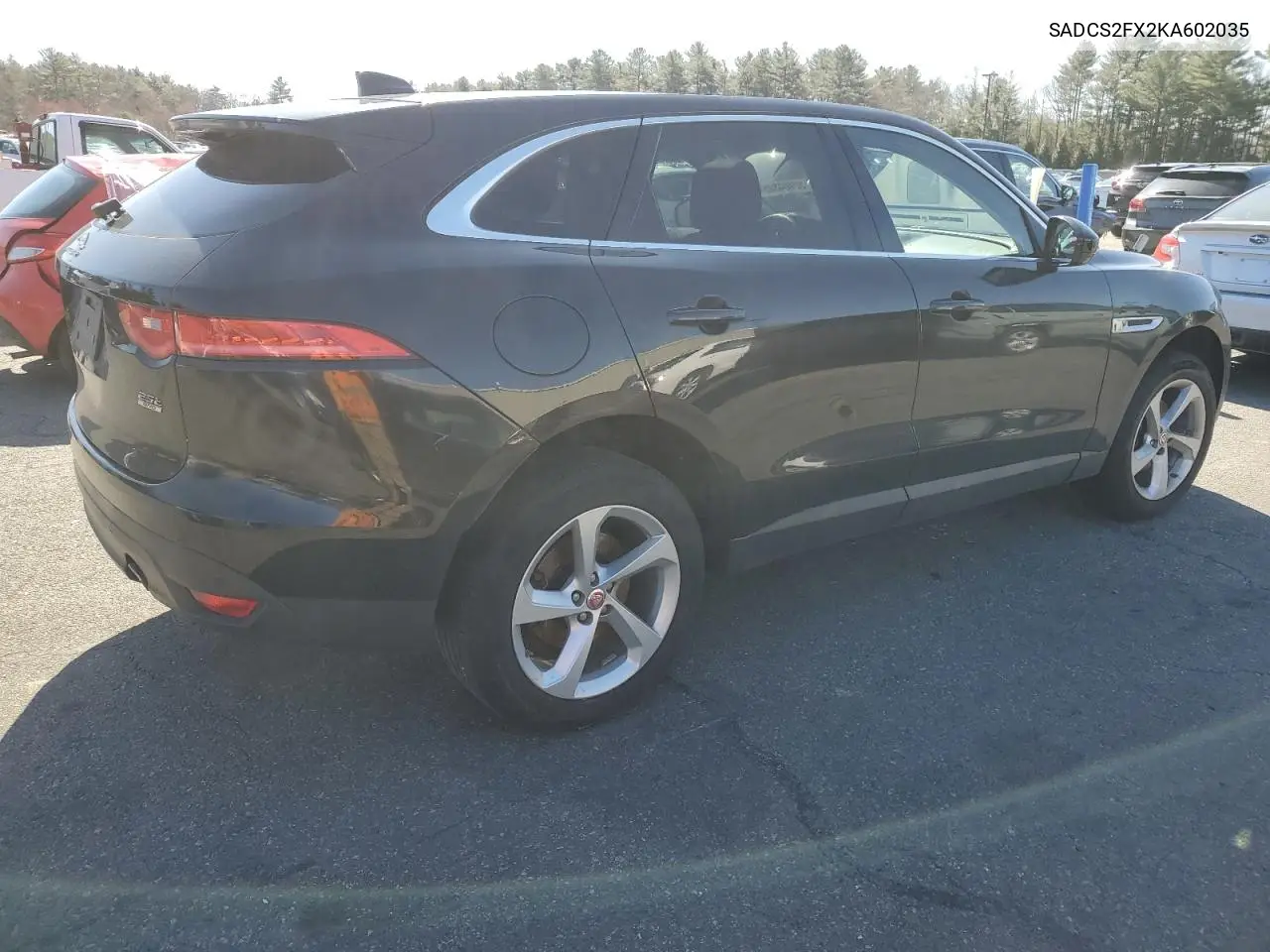 2019 Jaguar F-Pace VIN: SADCS2FX2KA602035 Lot: 52404845