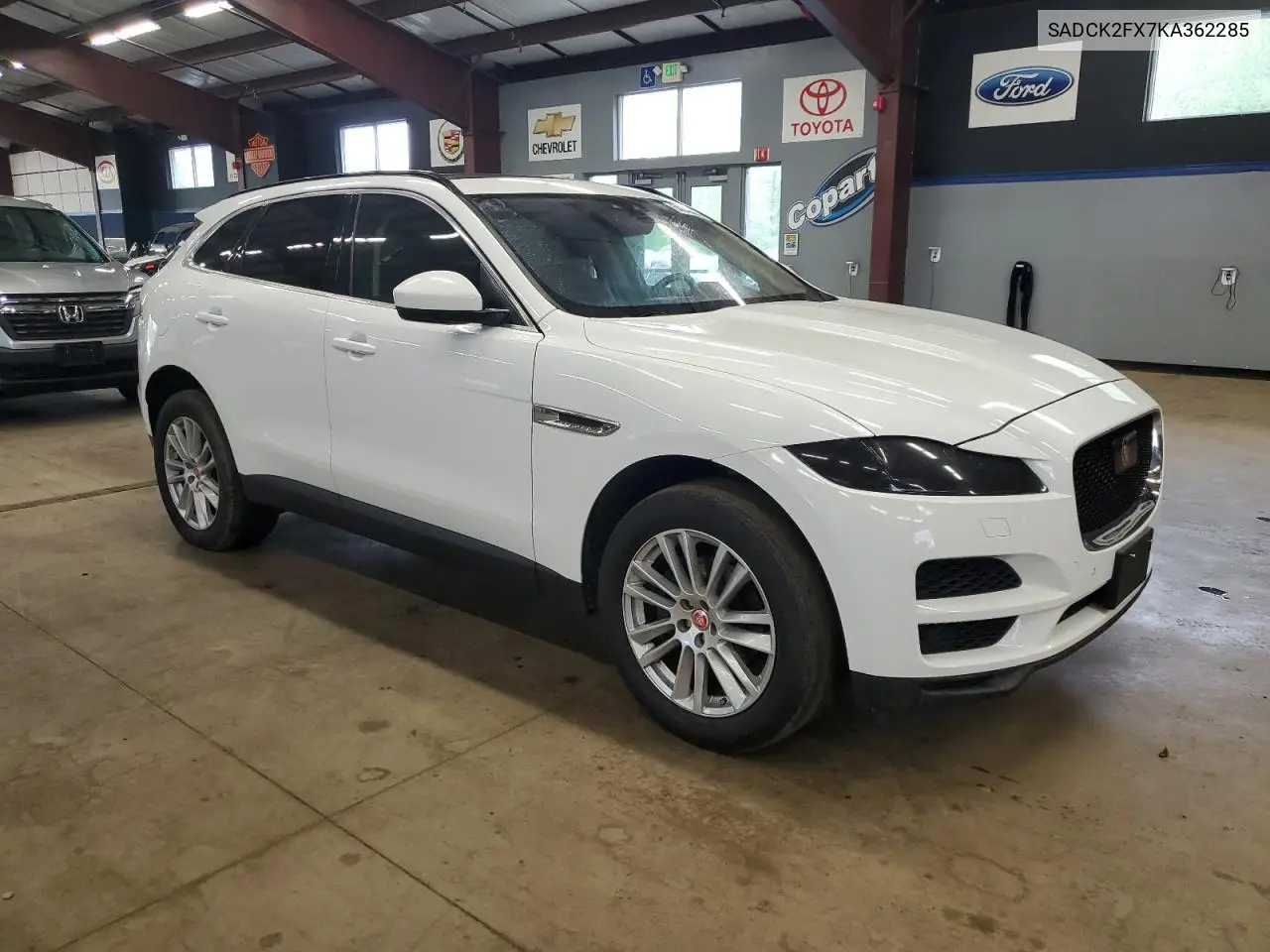 2019 Jaguar F-Pace Prestige VIN: SADCK2FX7KA362285 Lot: 54249565