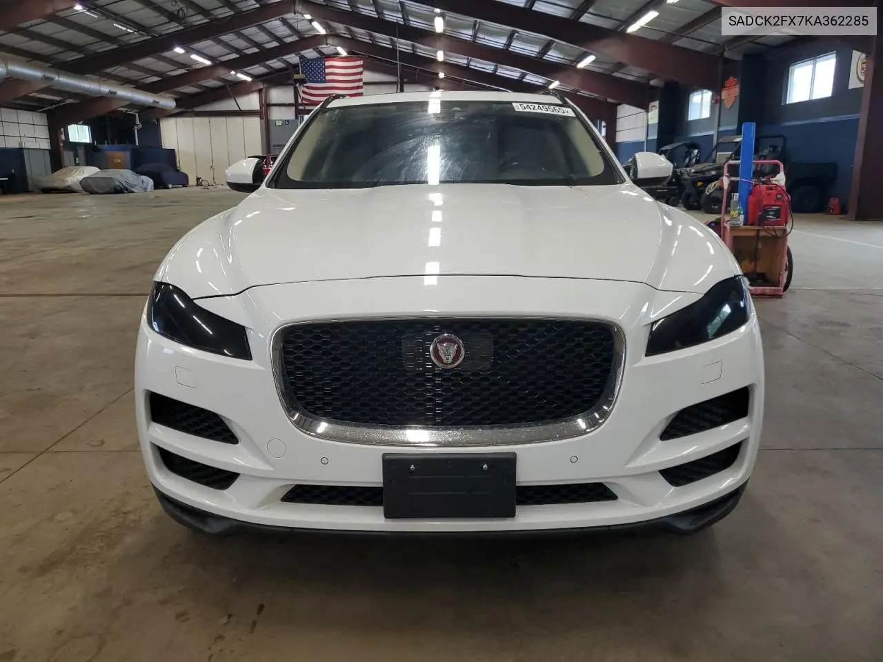 2019 Jaguar F-Pace Prestige VIN: SADCK2FX7KA362285 Lot: 54249565