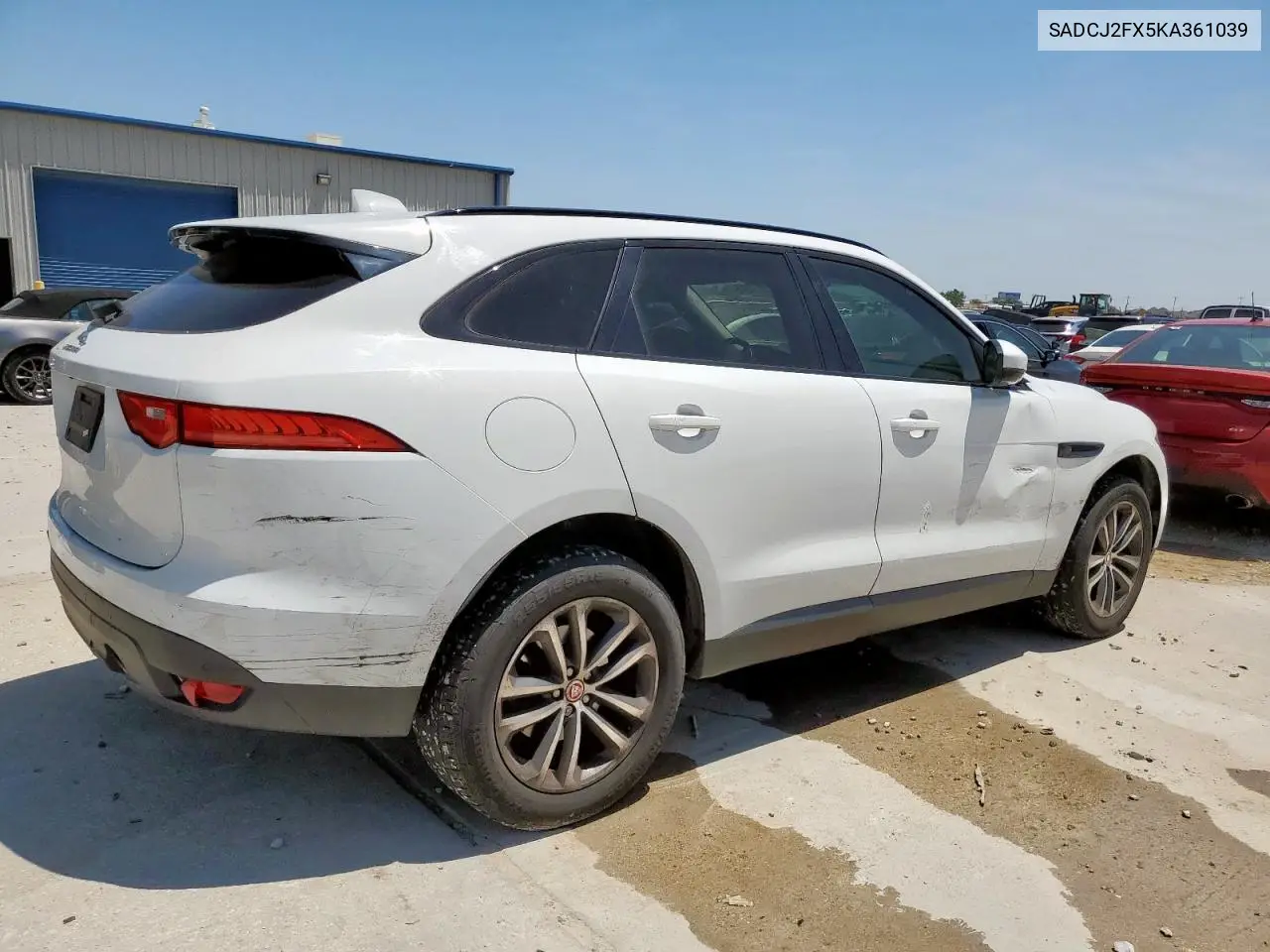 2019 Jaguar F-Pace Premium VIN: SADCJ2FX5KA361039 Lot: 54307345