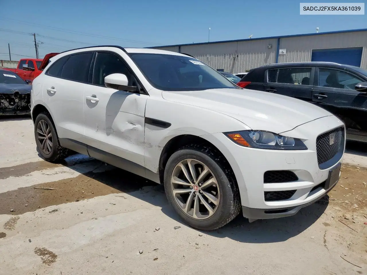 2019 Jaguar F-Pace Premium VIN: SADCJ2FX5KA361039 Lot: 54307345