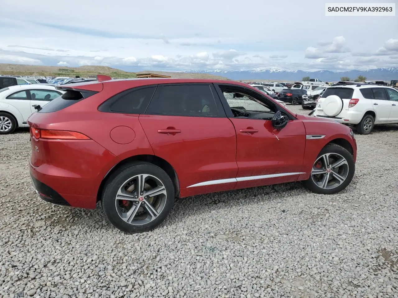 2019 Jaguar F-Pace S VIN: SADCM2FV9KA392963 Lot: 54572485