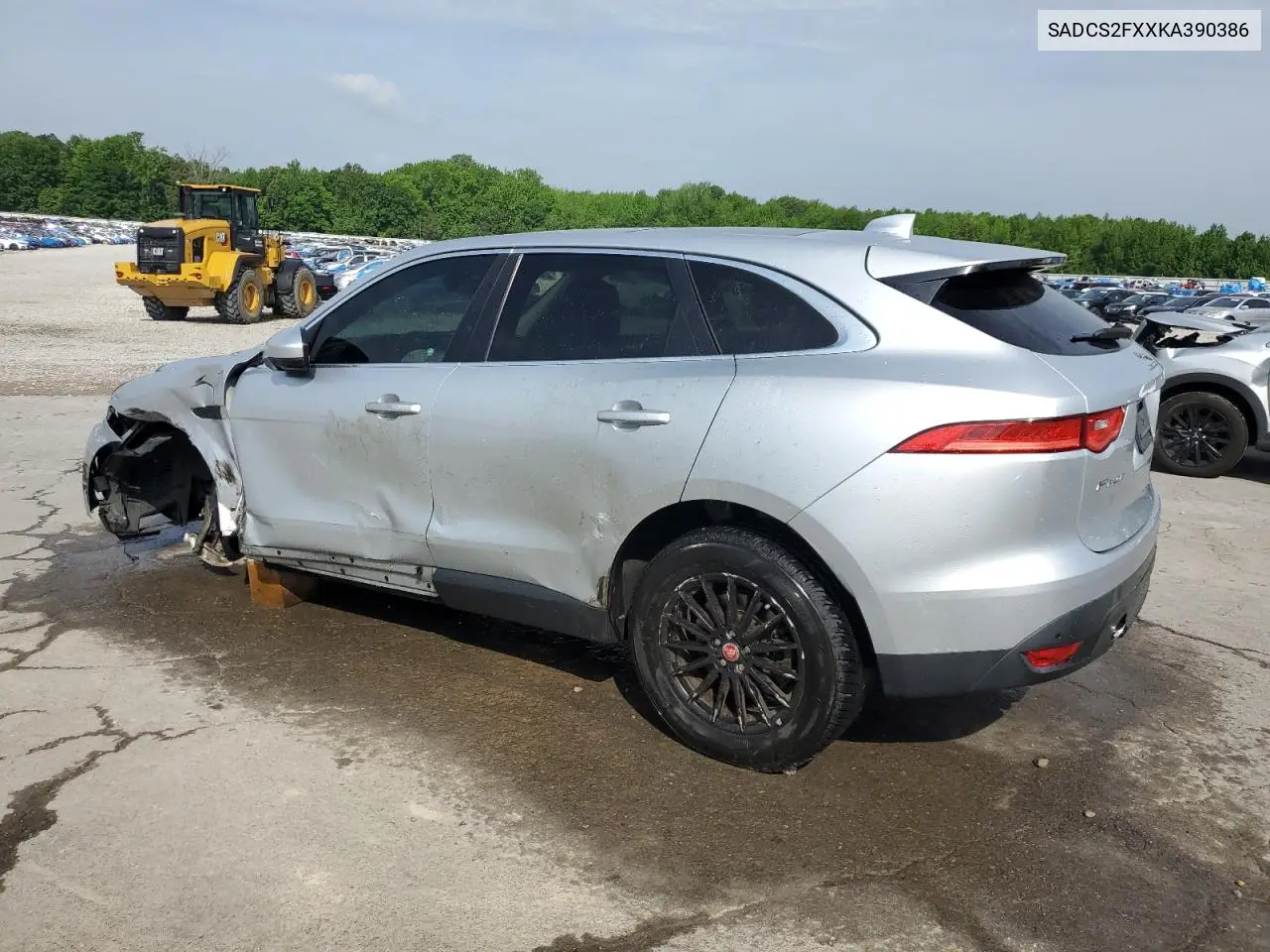2019 Jaguar F-Pace VIN: SADCS2FXXKA390386 Lot: 54671255