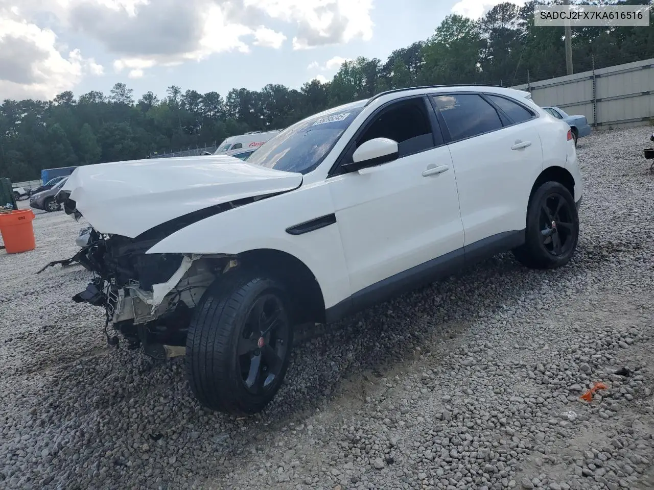 2019 Jaguar F-Pace Premium VIN: SADCJ2FX7KA616516 Lot: 55295245