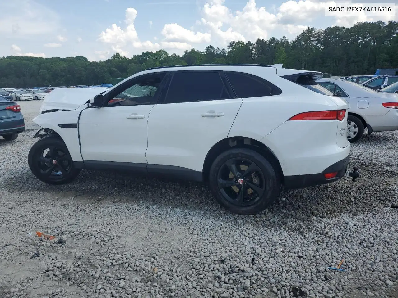 2019 Jaguar F-Pace Premium VIN: SADCJ2FX7KA616516 Lot: 55295245