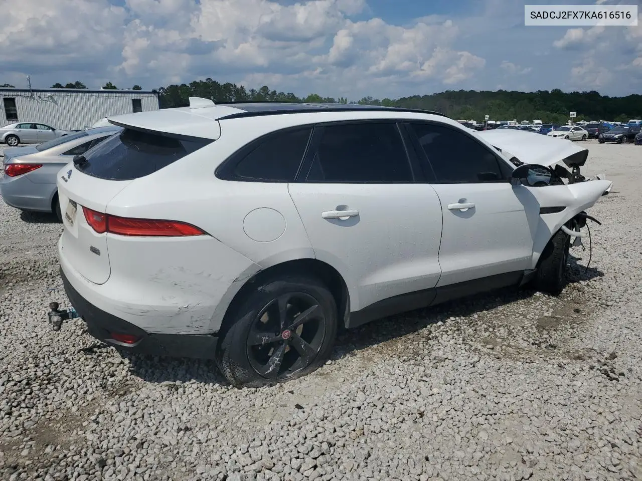 2019 Jaguar F-Pace Premium VIN: SADCJ2FX7KA616516 Lot: 55295245