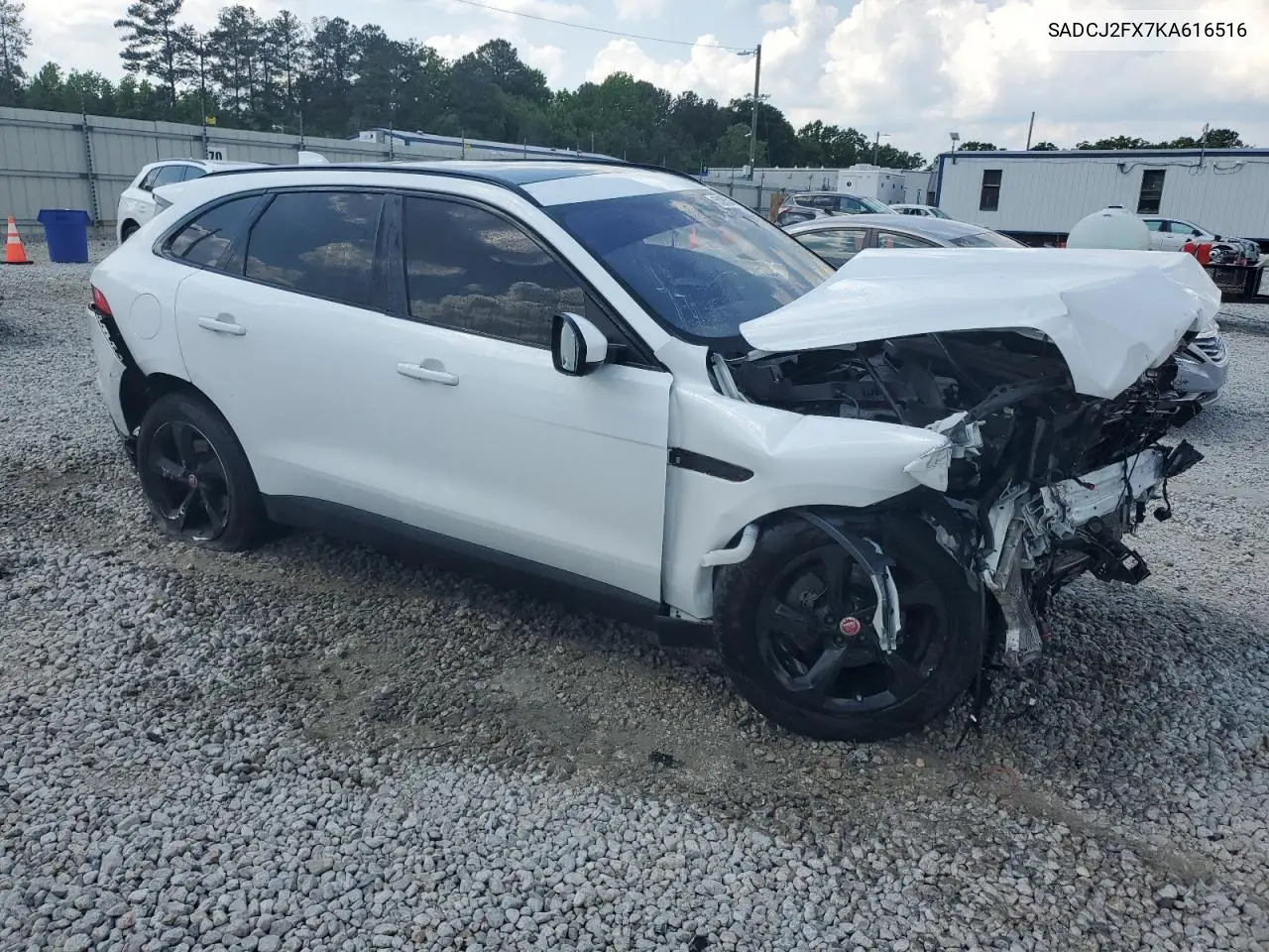 2019 Jaguar F-Pace Premium VIN: SADCJ2FX7KA616516 Lot: 55295245