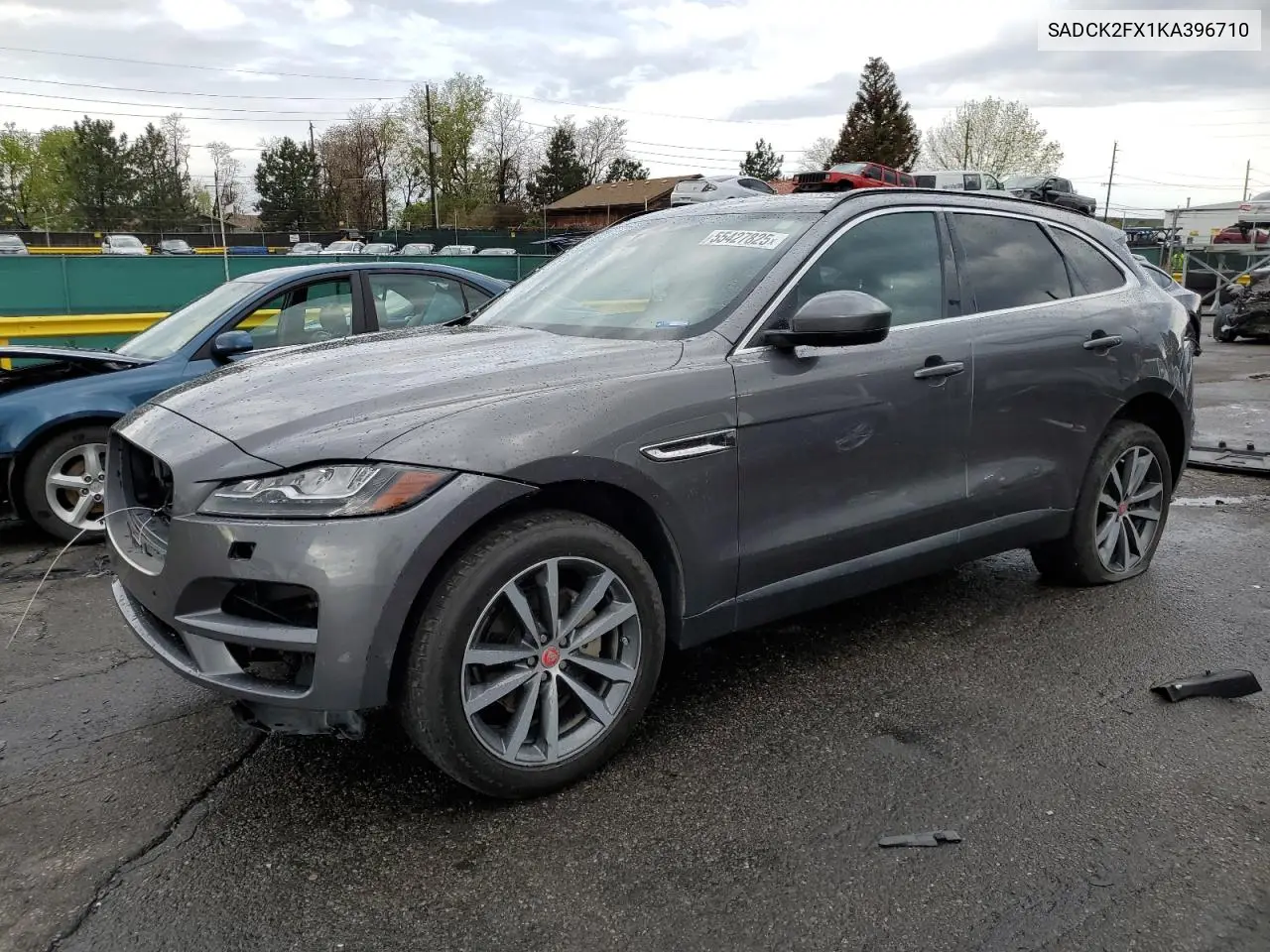 2019 Jaguar F-Pace Prestige VIN: SADCK2FX1KA396710 Lot: 55427825