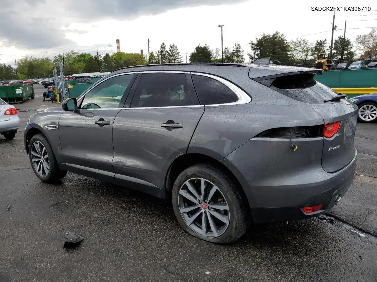 2019 Jaguar F-Pace Prestige VIN: SADCK2FX1KA396710 Lot: 55427825