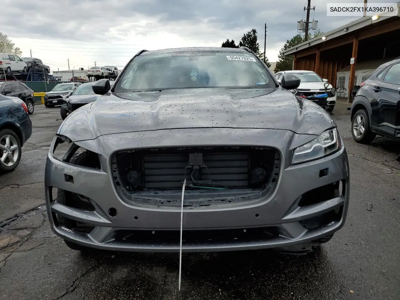 2019 Jaguar F-Pace Prestige VIN: SADCK2FX1KA396710 Lot: 55427825