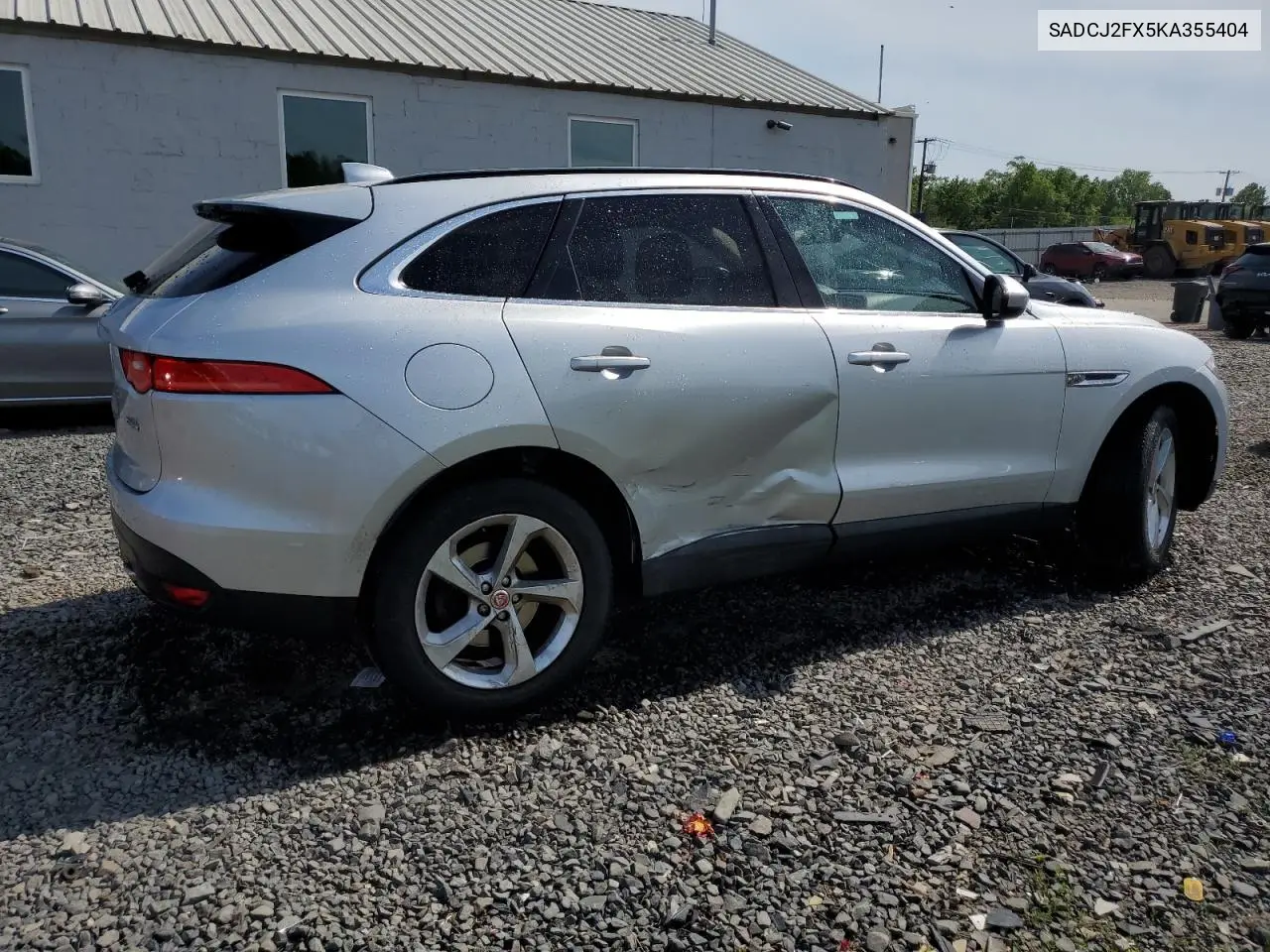 2019 Jaguar F-Pace Premium VIN: SADCJ2FX5KA355404 Lot: 55657935