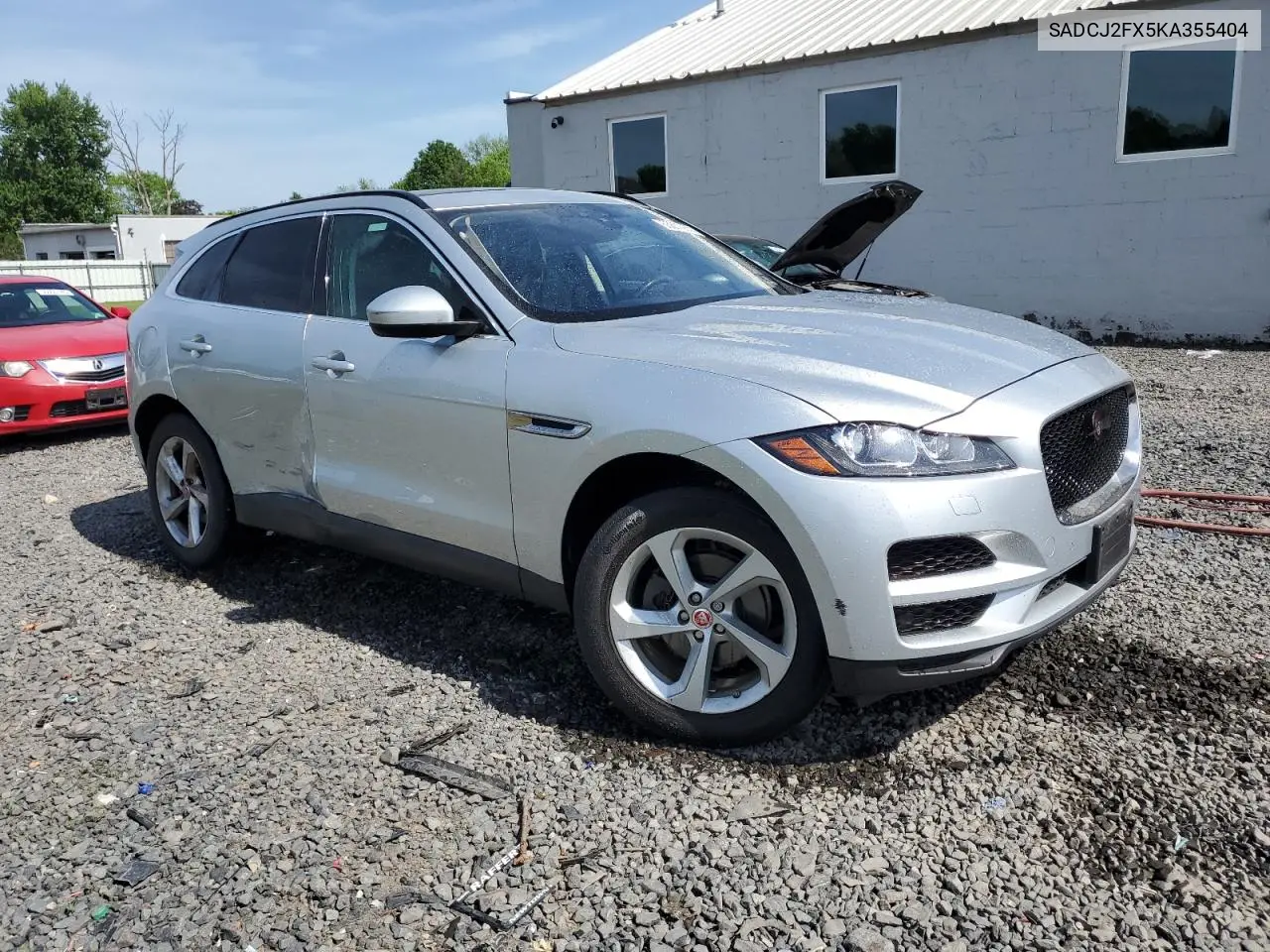 2019 Jaguar F-Pace Premium VIN: SADCJ2FX5KA355404 Lot: 55657935