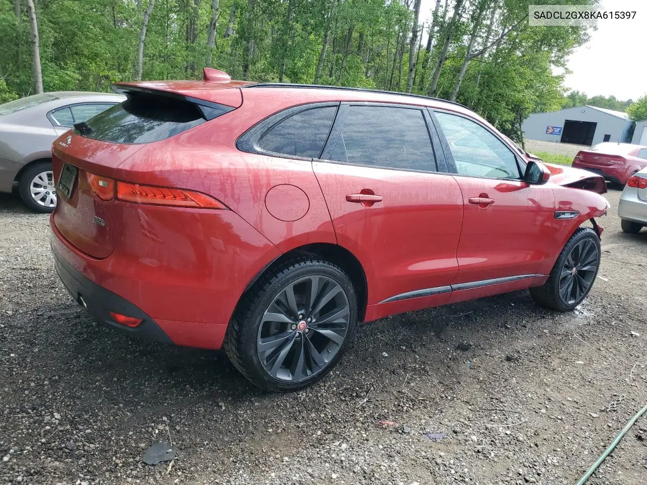 2019 Jaguar F-Pace R - Sport VIN: SADCL2GX8KA615397 Lot: 55993585
