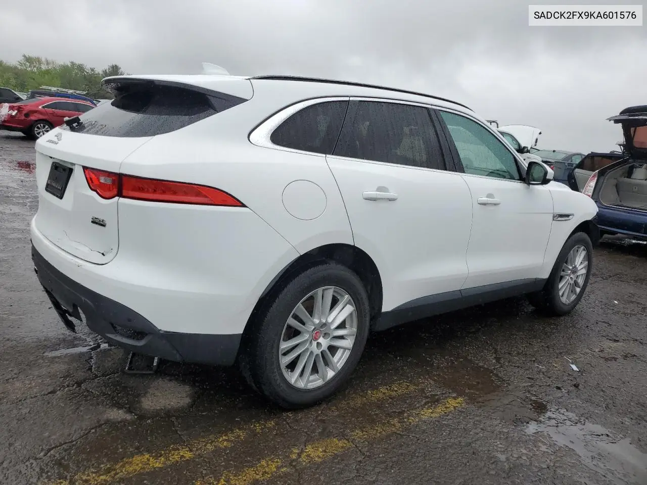 2019 Jaguar F-Pace Prestige VIN: SADCK2FX9KA601576 Lot: 56191025