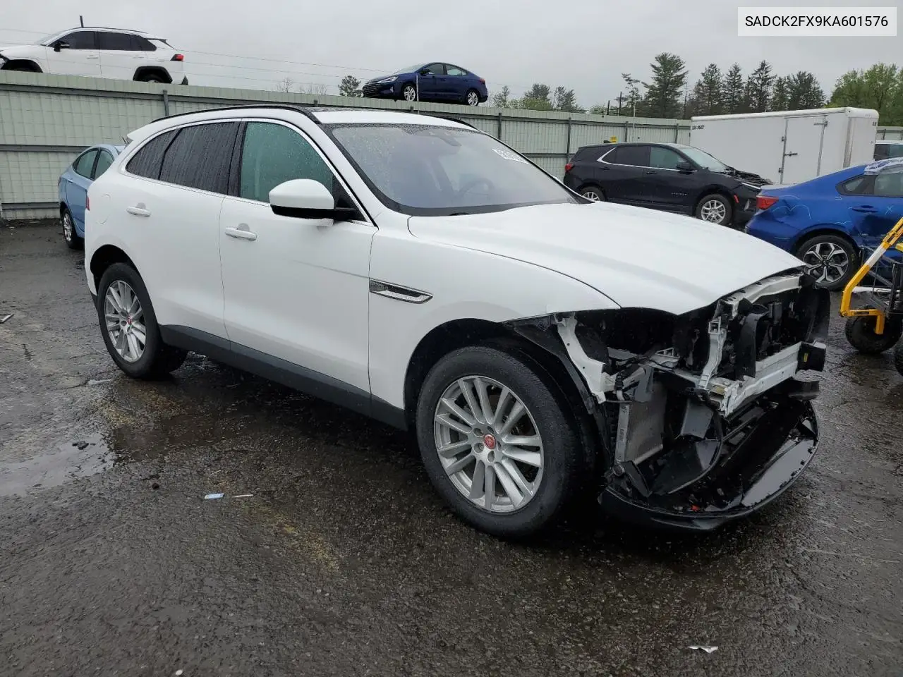 2019 Jaguar F-Pace Prestige VIN: SADCK2FX9KA601576 Lot: 56191025