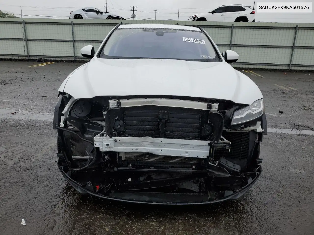 2019 Jaguar F-Pace Prestige VIN: SADCK2FX9KA601576 Lot: 56191025