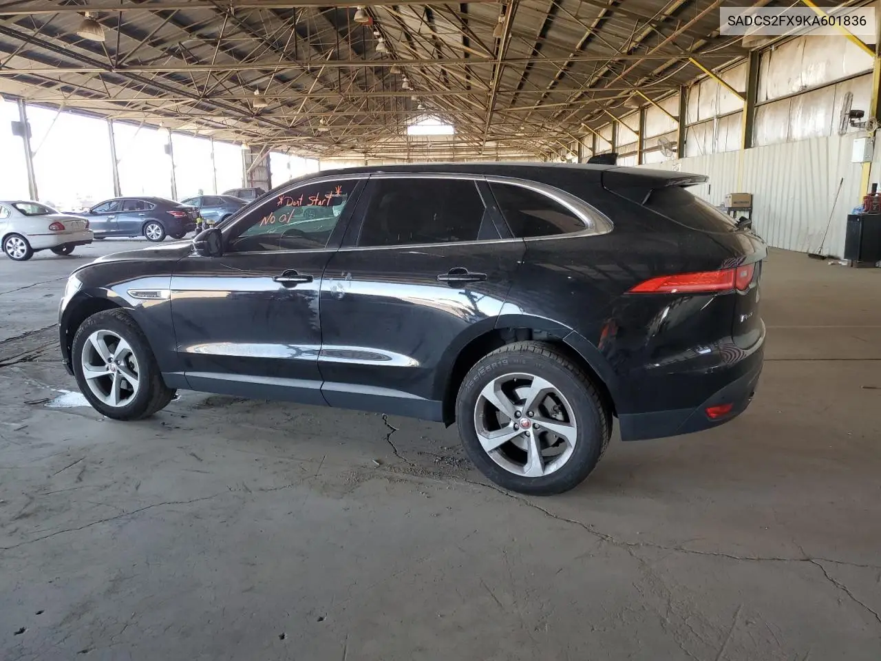 2019 Jaguar F-Pace VIN: SADCS2FX9KA601836 Lot: 56493255