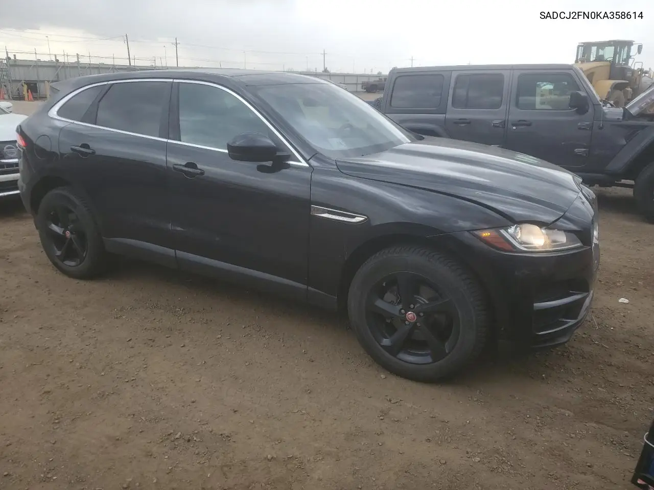 2019 Jaguar F-Pace Premium VIN: SADCJ2FN0KA358614 Lot: 56512175