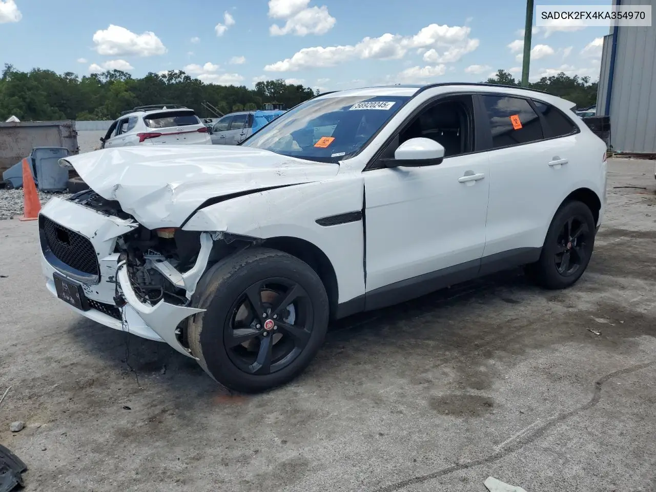 2019 Jaguar F-Pace Prestige VIN: SADCK2FX4KA354970 Lot: 56920245