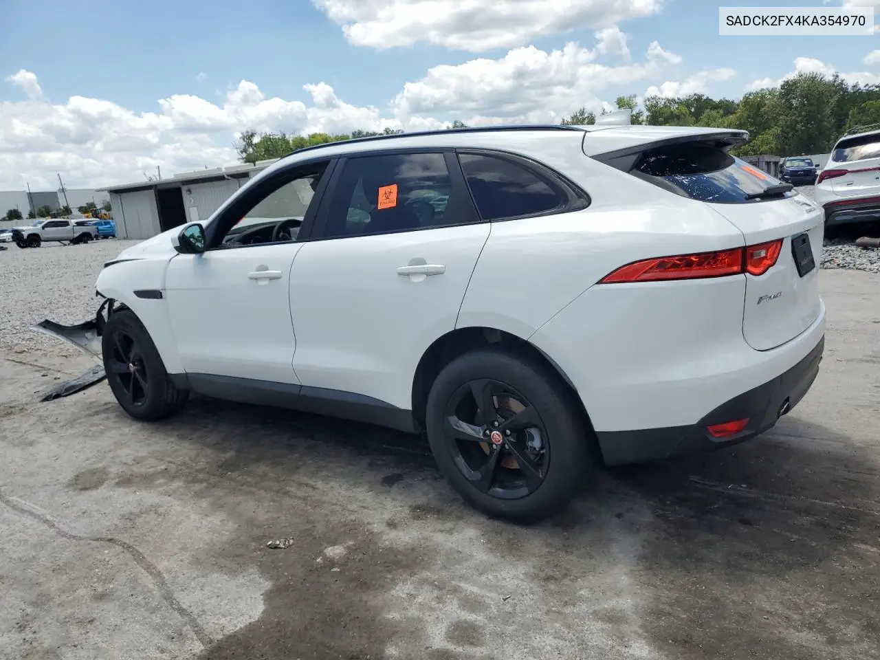 2019 Jaguar F-Pace Prestige VIN: SADCK2FX4KA354970 Lot: 56920245